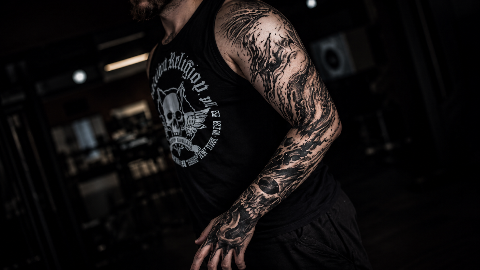Blackwork geométrico