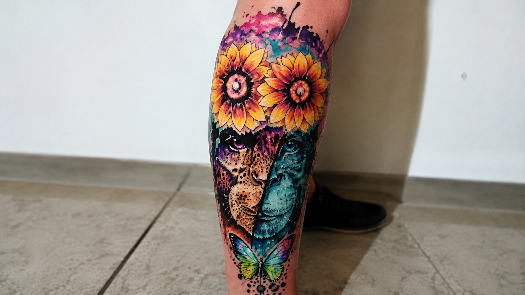 Tatuagem colorida