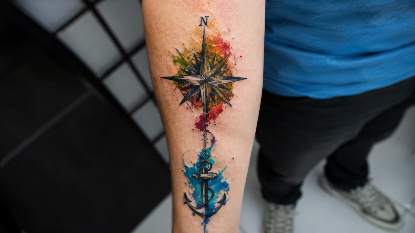 Tatuagem colorida