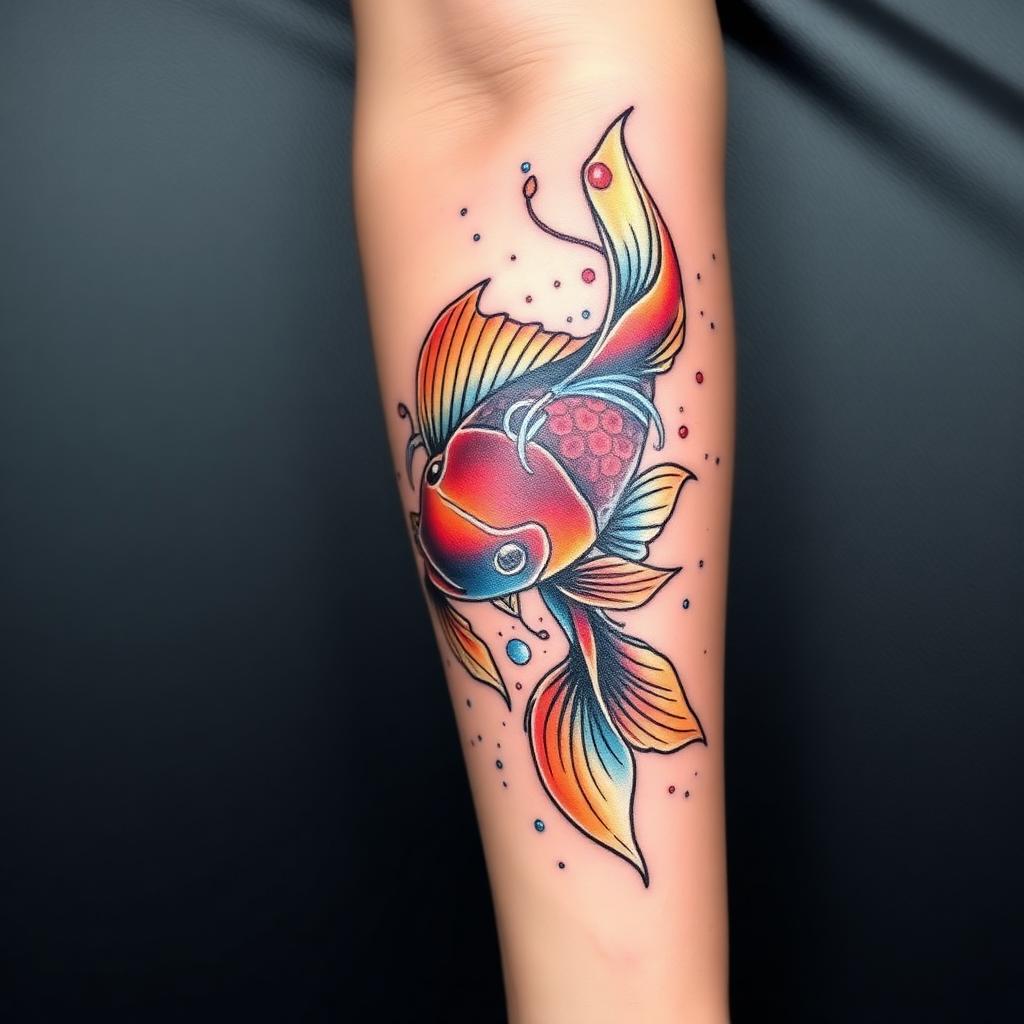 Tatuagem colorida